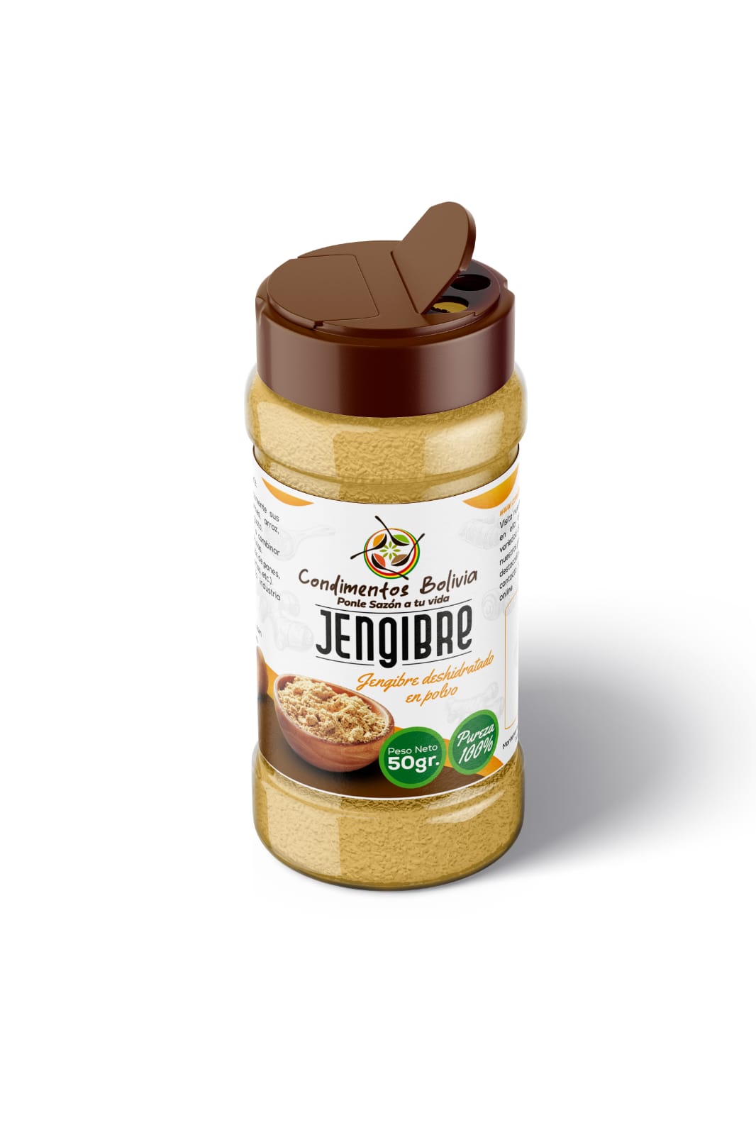Jengibre en Polvo CONDIMENTOS BOLIVIA | 50 g