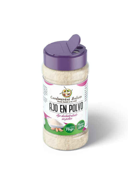 Ajo en Polvo CONDIMENTOS BOLIVIA | 75g