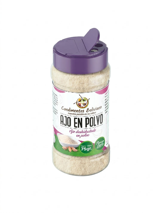 Ajo en Polvo CONDIMENTOS BOLIVIA | 75g